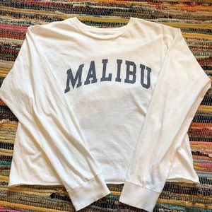 J.Galt Malibu cropped long sleeve
